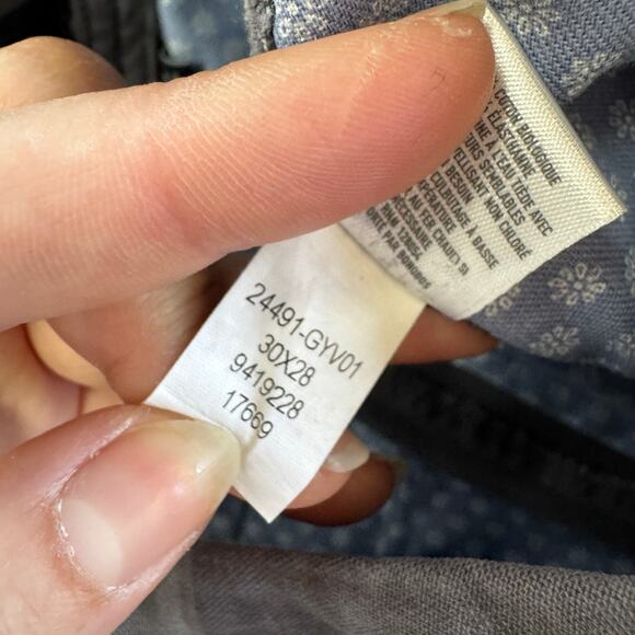 Bonobos Pants Mens 30 x 26 Grey Slim Fit Khaki Chinos Cotton Career - Picture 6 of 9